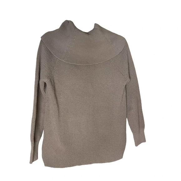 MICHAEL Michael Kors Camel Knit Sweater with Large Cowl Neck Size Small - Picture 8 of 12
